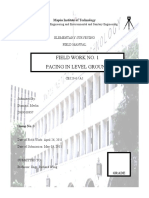 Field Work No. 1 Pacing in Level Ground: Mapúa Institute of Technology