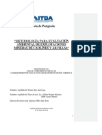 Metodologia Ambiental para Evaluación de Caolín y Arcilla