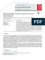 A Flexure-Based Displacement Reducer Capable of Achieving Very Large Reduction Ratio