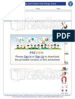 Forces and Motion-How Things Move: Please or To Download The Printable Version of This Worksheet