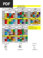 JADWAL PELAJARAN PTM Kelas V