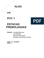 PCC 1 - Estacas Pre-Moldadas