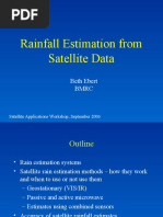 Rainfall Estimation From Satellite Data: Beth Ebert BMRC