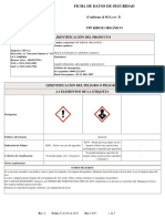 Ficha de Seguridad - KRIOX ORGANICO