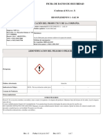 Ficha de Seguridad - HD SUPLEMENTO 1 - SAE 30