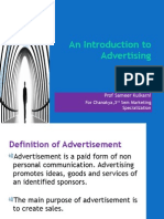 An Introduction To Advertising