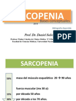 Sarcopenia Bases Conceptuales, Guía Prof. Dr. Daniel Salica