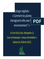 2 3. Écologie Végétale