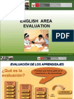 Evaluación en El Area de Ingles