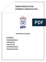 Demanda de Proceso Único de Ejecución