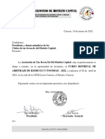 Curso Distrital de Arbitraje 2022