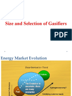 Size and Selection of Gasifiers