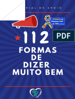 (ABAAUTISMO) 112 Formas de Dizer Muito Bem