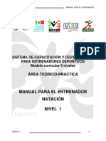 Manual de Natacion N1 Ne Sicced