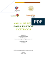 Manual Riego Citricos y Paltos