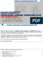 Conteudo Da Formacao Legislaçao Laboral Angolana