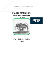 Plan de Gestion de Riesgo