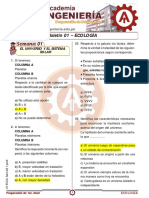 Claves Ecología - Práctica - Semestral - Semana 1-2-3