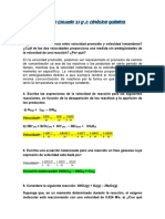 Ejercicios Resueltos de Cinética Química