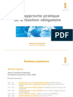 Approche Pratique Gestion Obligataire