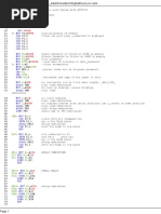 MCA SCE Code