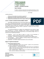 Facilitating Learner Centered Teaching CHAPTER 3