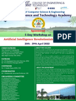 AI Workshop - Brochure