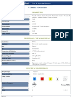 1825 Pentoxido de Vanadio Ficha de Seguridad