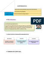 Actividad 02 - Exposición Argumentativa