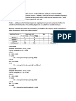 Required: Determine The Number of Product A and Product B That The Company Should Manufacture To