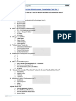 TPM Knowledge Test With Answer Key