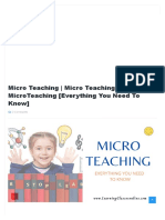 Micro Teaching Skills - Everything You Need To Know