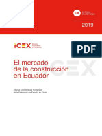 El Mercado de La Construcción en Ecuador. ICEX. Izei Atxalandabaso Santisteban.