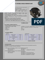 U2Asa: Double Angle Sensor Unit: Electrical Characteristics