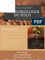 Microbiologia Do Solo (Microrganismos)