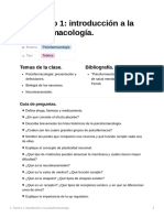 Psicofarmacos Primer Parcial Semanas 1 A 6