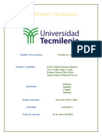 Actividad 1 - Gestión de Calidad