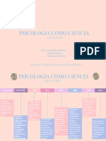 Linea de Tiempo-Psicologia Como Ciencia