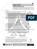 Subjective Questions: Rigid Body Dynamics