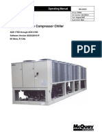 Air-Cooled Screw Compressor Chiller: Operating Manual