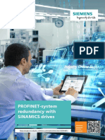 PROFINET-system Redundancy With SINAMICS Drives