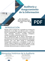 AUDITORIA y Aseguramiento