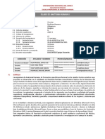 Silabo de Anatomia Humana Ii 2020-Ii Virtual Uns