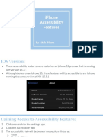 Iphone Accessibility Features