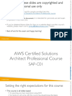 AWS Certified Solutions Architect Professional Slides v2.0