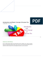 Introduction and Basic Concept of Income Tax - Law Times Journal