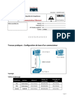 Configuration de Base D'un Commutateur Corrigée