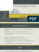 Study of Velocity Potential Function and Stream Function - Final Presentation