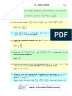 Problems 08 - Line in Space: 154 3 Cos: Ans