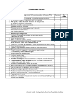 Lista de Calificación Trauma